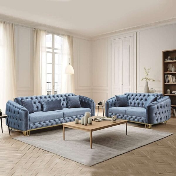 CHESTERFIELD 3+2 SEATER SOFA