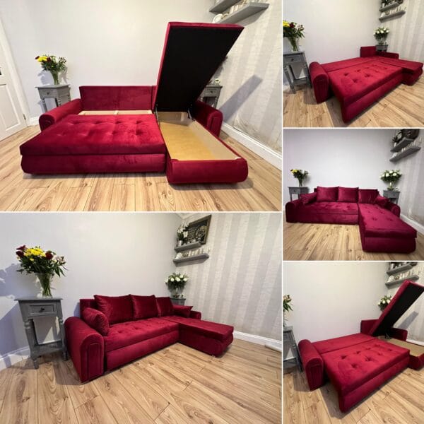 BERLIN UNIVERSAL CORNER SOFA BED